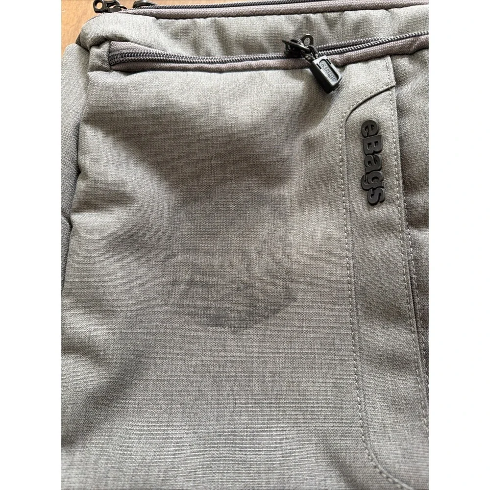 eBags EB2146-16 Heathered Gray Professional Slim Laptop Travel Backpack